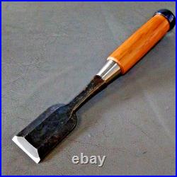 Shigemitsu Oire Nomi Japanese Bench chisels 36mm Red Oak Used Shigemitsu Oire Nomi Japanese Bench chisels 36mm Red Oak Used