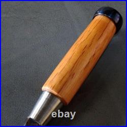 Shigemitsu Oire Nomi Japanese Bench chisels 36mm Red Oak Used Shigemitsu Oire Nomi Japanese Bench chisels 36mm Red Oak Used