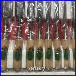 Shigetomo Japanese Chisels Oire Nomi Set of 10 Forged High Carbon Steel Boxed