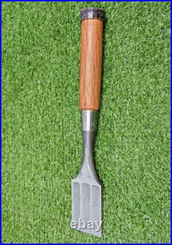Sukemaru Japanese Bench Chisel Oire Nomi 42mm 3Hollows Ura Used