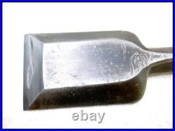 Sukemaru Oire Nomi Japanese Bench Chisels 48mm 3Hollows Ura Engraving Phoenix