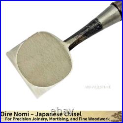 TASAI Japanese Chisel 60mm Woodgrain Oire Nomi Rosewood Handle Japan