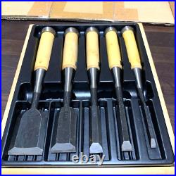 Takamichi Oire Nomi Japanese Bench Chisels 5sets