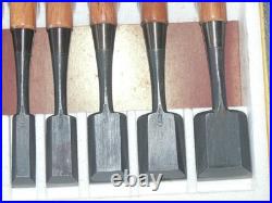 Takara Ryujin Japanese Bench Chisels / Oire Nomi Set of 10 Muramatsu Shigezo