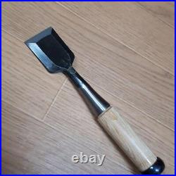Takashiba 42.0 mm Chisel Japanese Woodworking Carpentry Tools Oire Nomi Vintage