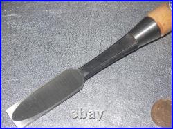 Takashiba Japanese Bench Chisel Oire Nomi Kadouchi 18mm White oak Unused