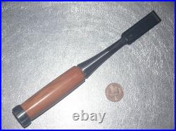 Takashiba Oire Nomi Japanese Bench Chisel 18mm Mentori Red Oak Unused