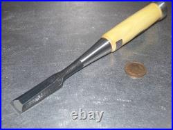 Takashiba Oire Nomi Japanese Bench Chisel Gumiwood Handle Mentori 18mm Unused