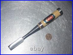 Takashiba Oire Nomi Japanese Bench Chisel Gumiwood Handle Mentori 18mm Unused