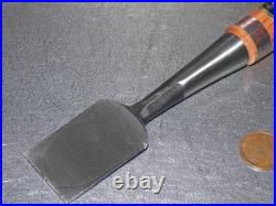 Takashiba Oire Nomi Japanese Bench Chisels Red oak Mentori 36mm Unused