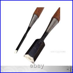 Takashiba Set of 2 Oire Nomi Japanese Bench Chisels 5mm&30mm Red Oak unused Takashiba Set of 2 Oire Nomi Japanese Bench Chisels 5mm&30mm Red Oak unused