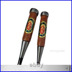 Takashiba Set of 2 Oire Nomi Japanese Bench Chisels 5mm&30mm Red Oak unused Takashiba Set of 2 Oire Nomi Japanese Bench Chisels 5mm&30mm Red Oak unused