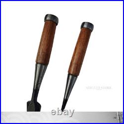 Takashiba Set of 2 Oire Nomi Japanese Bench Chisels 5mm&30mm Red Oak unused Takashiba Set of 2 Oire Nomi Japanese Bench Chisels 5mm&30mm Red Oak unused