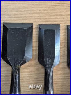 Takashiba Signed Oire Nomi Chisel Set 8pcs Japanese Woodworking Tools From Japan