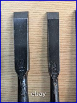 Takashiba Signed Oire Nomi Chisel Set 8pcs Japanese Woodworking Tools From Japan