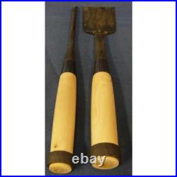 Takasho Oire Nomi Japanese Bench Chisels Set of 10 Blue Steel Silverberry Handle