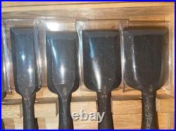 Takasho Oire Nomi Japanese Bench Chisels Set of 10 Unused