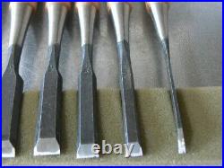 Takumi Oire Nomi Japanese Bench Chisel Set of 6 Unused