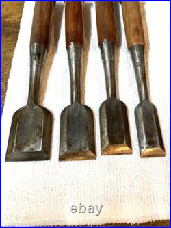 Tasai Akio Japanese Bench Chisel Oire Nomi Set 10pcs with Box