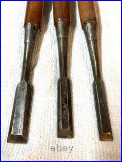 Tasai Akio Japanese Bench Chisel Oire Nomi Set 10pcs with Box