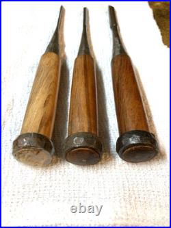 Tasai Akio Japanese Bench Chisel Oire Nomi Set 10pcs with Box
