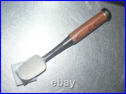 Tasai Akio Japanese Bench Chisels Oire Nomi 36mm Meizan Red Oak Handle Unused