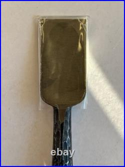Tasai Akio Japanese Bench Chisels Oire Nomi Hammered Mark 30mm Red Oak Unused