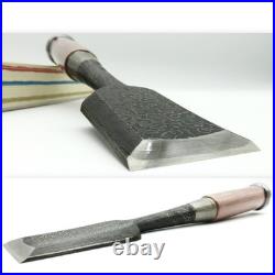 Tasai Akio Japanese Bench Chisels Wakisashi Nomi 48mm Damascus New