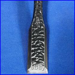 Tasai Akio Japanese Bench Chisels Wakisashi Nomi Blue Steel 27mm White Oak