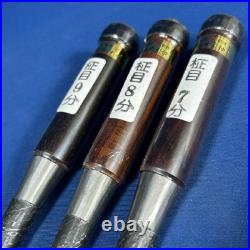 Tasai Akio Japanese Bench Chisels Wakisashi Nomi Blue Steel Rosewood Set of 3 Tasai Akio Japanese Bench Chisels Wakisashi Nomi Blue Steel Rosewood Set of 3