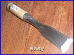 Tasai Akio Japanese Bench Chisels Wakisashi Nomi Polished Finish 27mm Unused Tasai Akio Japanese Bench Chisels Wakisashi Nomi Polished Finish 27mm Unused