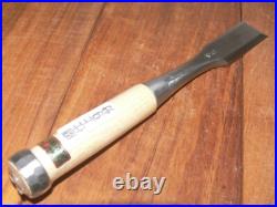 Tasai Akio Japanese Bench Chisels Wakisashi Nomi Polished Finish 27mm Unused Tasai Akio Japanese Bench Chisels Wakisashi Nomi Polished Finish 27mm Unused