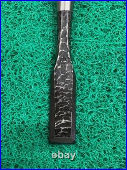 Tasai Akio Wakisashi Nomi Japanese Bench Chisel 24mm 2Hollows Ura Hammered Mark Tasai Akio Wakisashi Nomi Japanese Bench Chisel 24mm 2Hollows Ura Hammered Mark