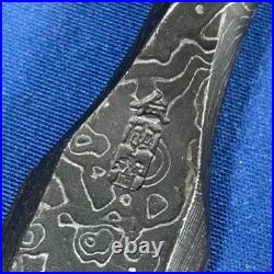Tasai Damascus Japanese Bench Chisels Nomi 27mm / 235mm 2Hollows Ura Roosewood Tasai Damascus Japanese Bench Chisels Nomi 27mm / 235mm 2Hollows Ura Roosewood