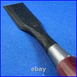 Tasai Damascus Japanese Bench Chisels Nomi 27mm / 235mm 2Hollows Ura Roosewood Tasai Damascus Japanese Bench Chisels Nomi 27mm / 235mm 2Hollows Ura Roosewood
