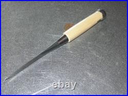 Tasai Japanese Bench Chisel Oire Nomi 0.9mm Custom-made White Oak Handle New