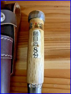 Tasai Japanese Bench Chisel Wakizashi Nomi 24mm Hammered Mark Unused