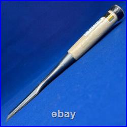 Tasai Japanese Bench Chisels Nomi 24mm / 230mm Polished 2Hollows Ura White Oak Tasai Japanese Bench Chisels Nomi 24mm / 230mm Polished 2Hollows Ura White Oak