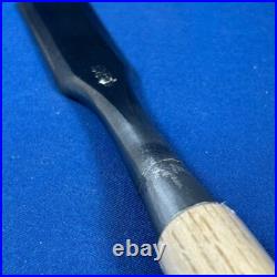 Tasai Japanese Bench Chisels Nomi 24mm / 230mm Polished 2Hollows Ura White Oak Tasai Japanese Bench Chisels Nomi 24mm / 230mm Polished 2Hollows Ura White Oak