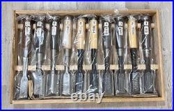 Tasai Japanese Bench Chisels Oire Nomi All 24mm Width Various Types Set of 10