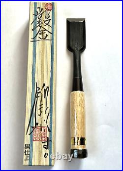 Tasai Japanese Bench Chisels Oire Nomi Black Finish White Oak 30mm / 1.18in