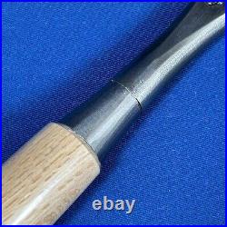 Tasai Japanese Bench Chisels Wakisashi Nomi 24mm / 235mm 2Hollows Ura White Oak