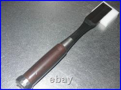 Tasai Japanese Bench Chisels Wakisashi Nomi 24mm 2Hollows Ura Damascus Tasai Japanese Bench Chisels Wakisashi Nomi 24mm 2Hollows Ura Damascus