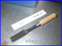 Tasai Japanese Bench Chisels Wakisashi Nomi 2Hollows Ura Hammered Mark 24mm