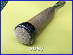 Tasai Japanese Bench Chisels Wakisashi Nomi White Oak 27mm 2Hollows Ura Used