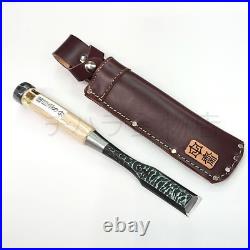Tasai Japanese Bench Chisels Wakisashi Oire Nomi 24mm 2-hollows Hammered Mark