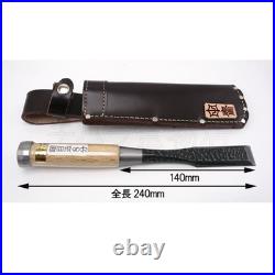 Tasai Japanese Bench Chisels Wakisashi Oire Nomi 24mm 2-hollows Hammered Mark