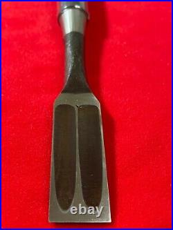 Tasai Japanese Chisel oire nomi Wakizasi nomi 24mm Mukume finish with ruler