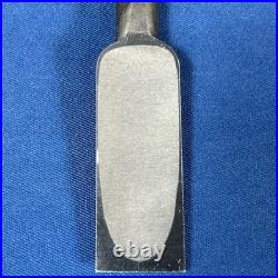 Tasai Japanese Damascus Bench Chise Nomi 21mm Blue Steel / Rosewood Handle New