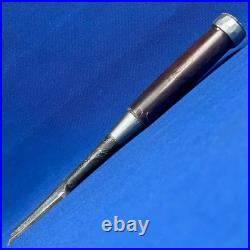 Tasai Japanese Damascus Bench Chise Nomi 21mm Blue Steel / Rosewood Handle New